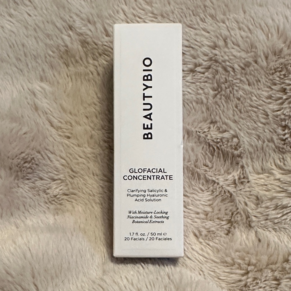 GloFacial Concentrate - plumping hyaluronic acid solution 1.7 oz new